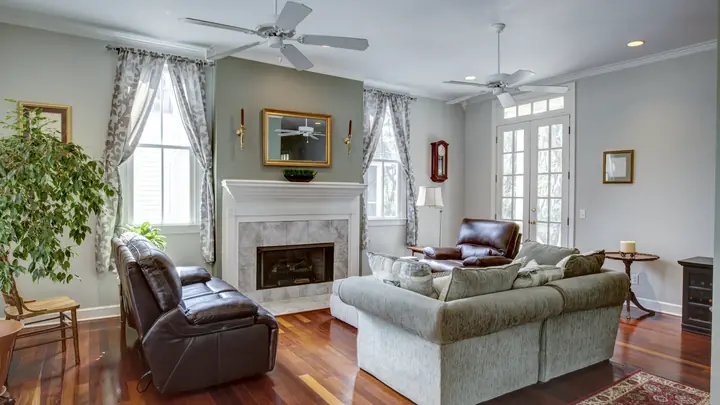 Freshly painted living room in Washington Township